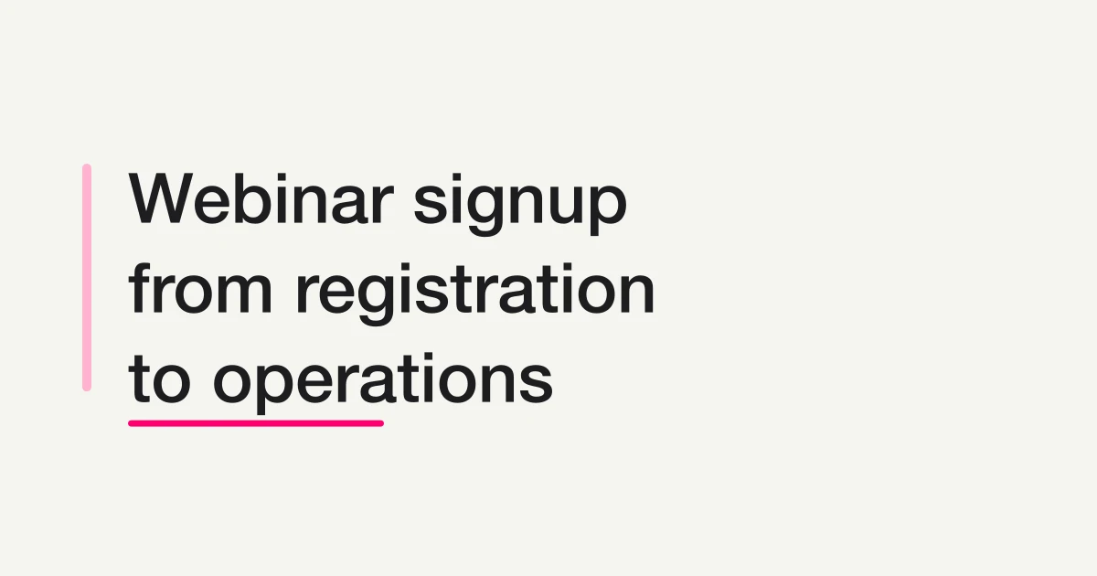 Create and Publish a Webinar Registration Form with FORMLOVA