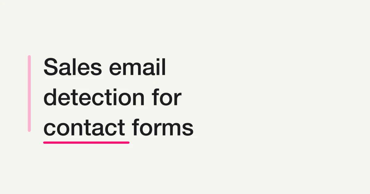 Sales Email Detection Guide -- Enable Labels, Review Responses, and Clean Up Reports